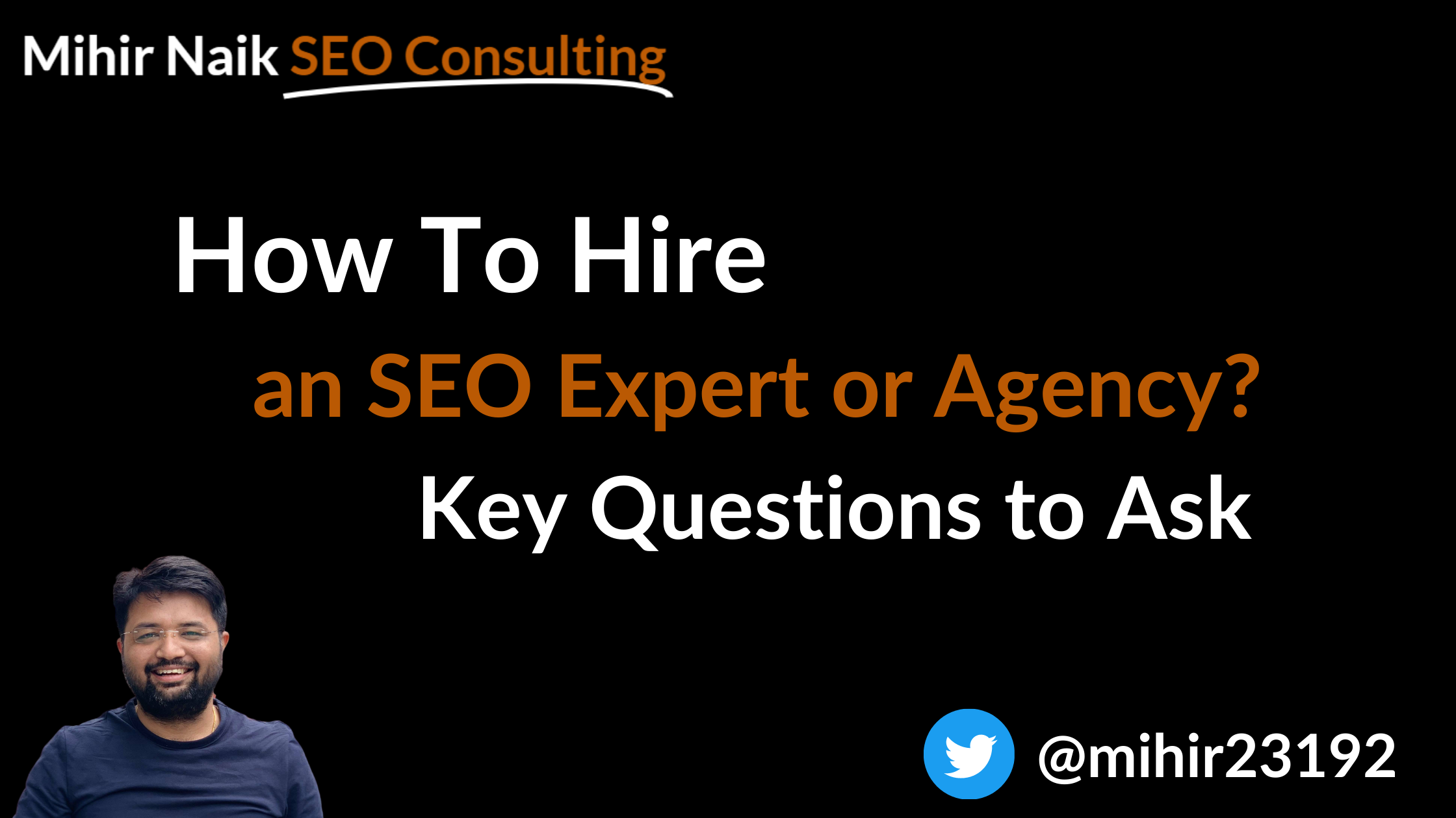 How to hire an SEO expert or SEO agency